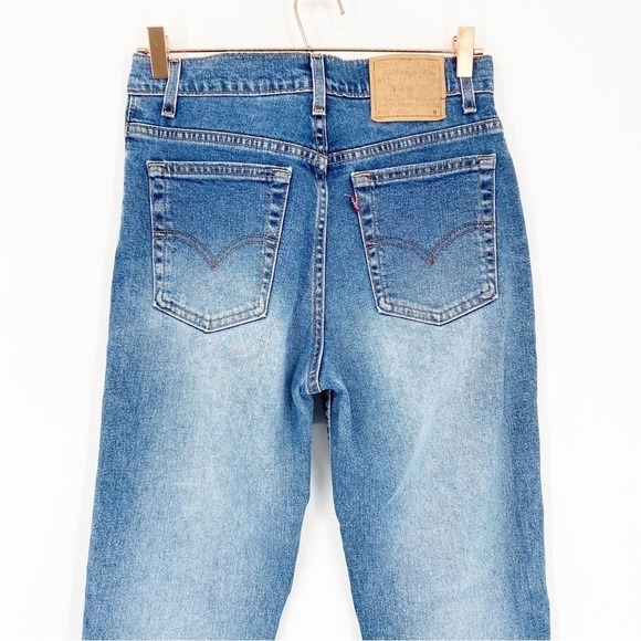 Vintage Y2K Levis 512 Slim Fit Tapered Leg High Waist Mom Jeans - Picture 11 of 14